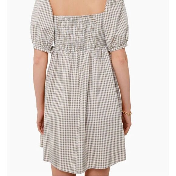 Tuckernuck Pomander Place Beachwood Gingham Abigail Dress size S Mini - Picture 2 of 12